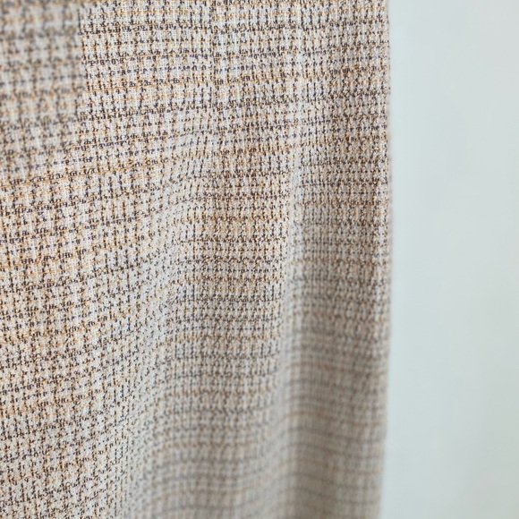 Grace Karin Tan Midi Sheath‎ Dress with Notched Collar - Picture 4 of 6